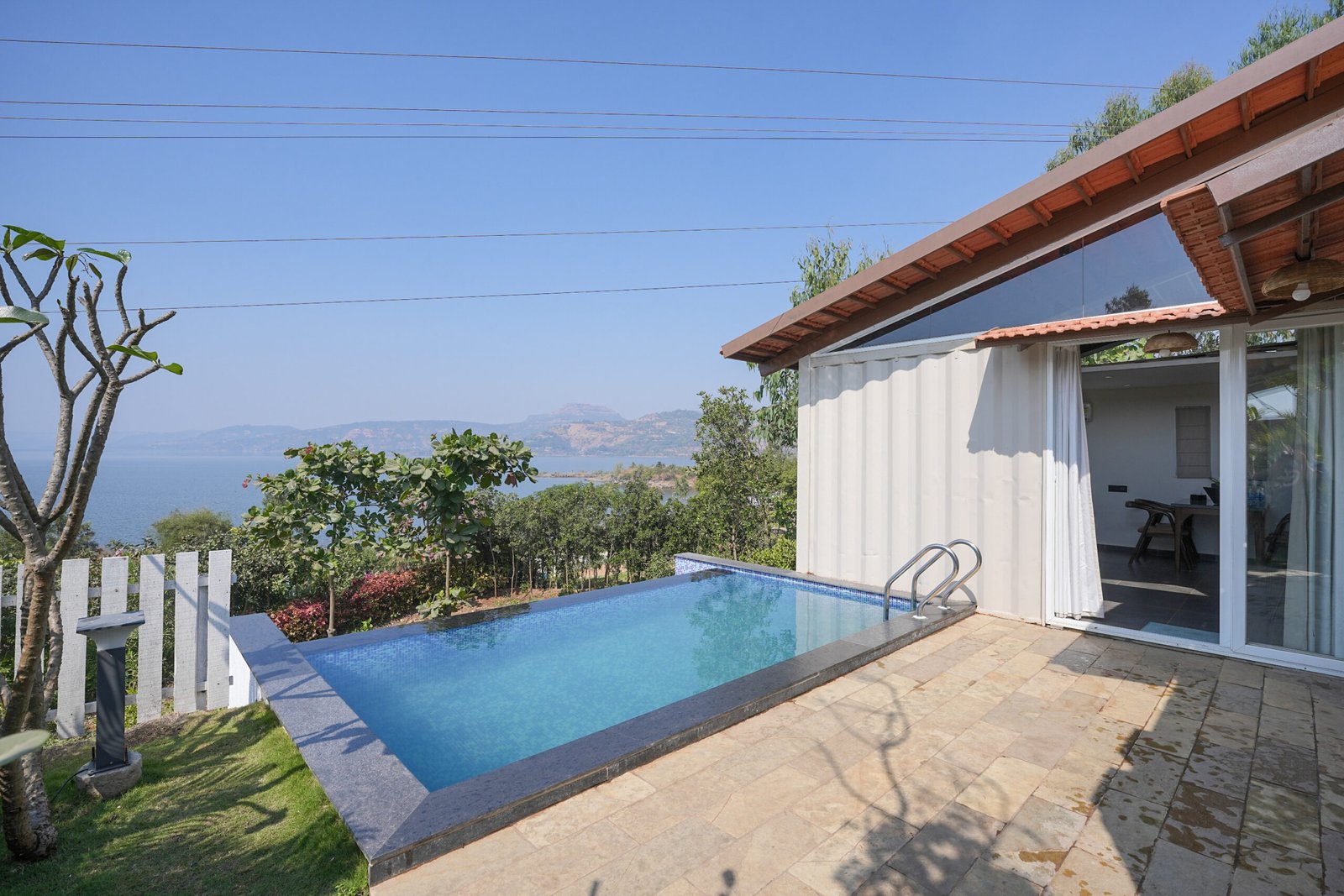 luxury villa near pawna lake with private pool view