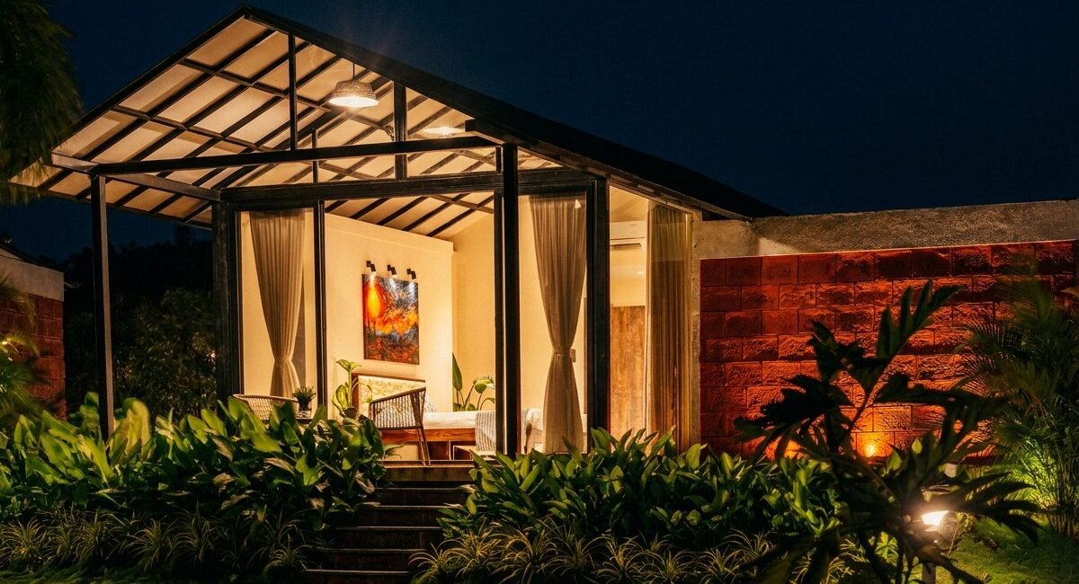 Nature stay near Pune with private pool villa and scenic green views at The Tranquil Stays