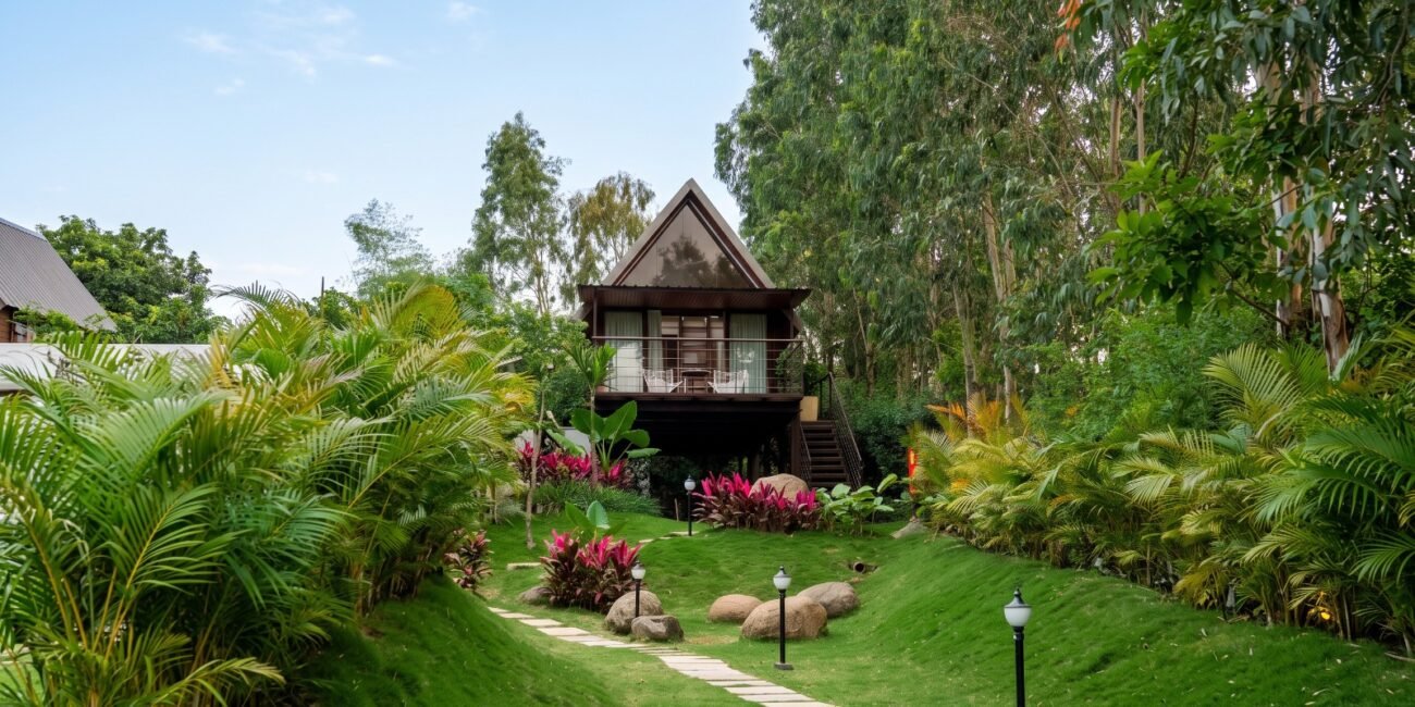 Winter weekend getaway near Pune at a scenic Tranquil Stays property near Pawna Lake