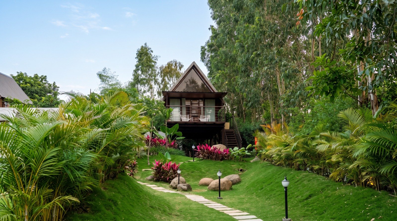 Winter weekend getaway near Pune at a scenic Tranquil Stays property near Pawna Lake